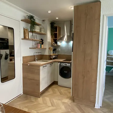 Chaleureux Deux Piece Coeur De Ville Avec Parking Prive Cabourg Exterior foto