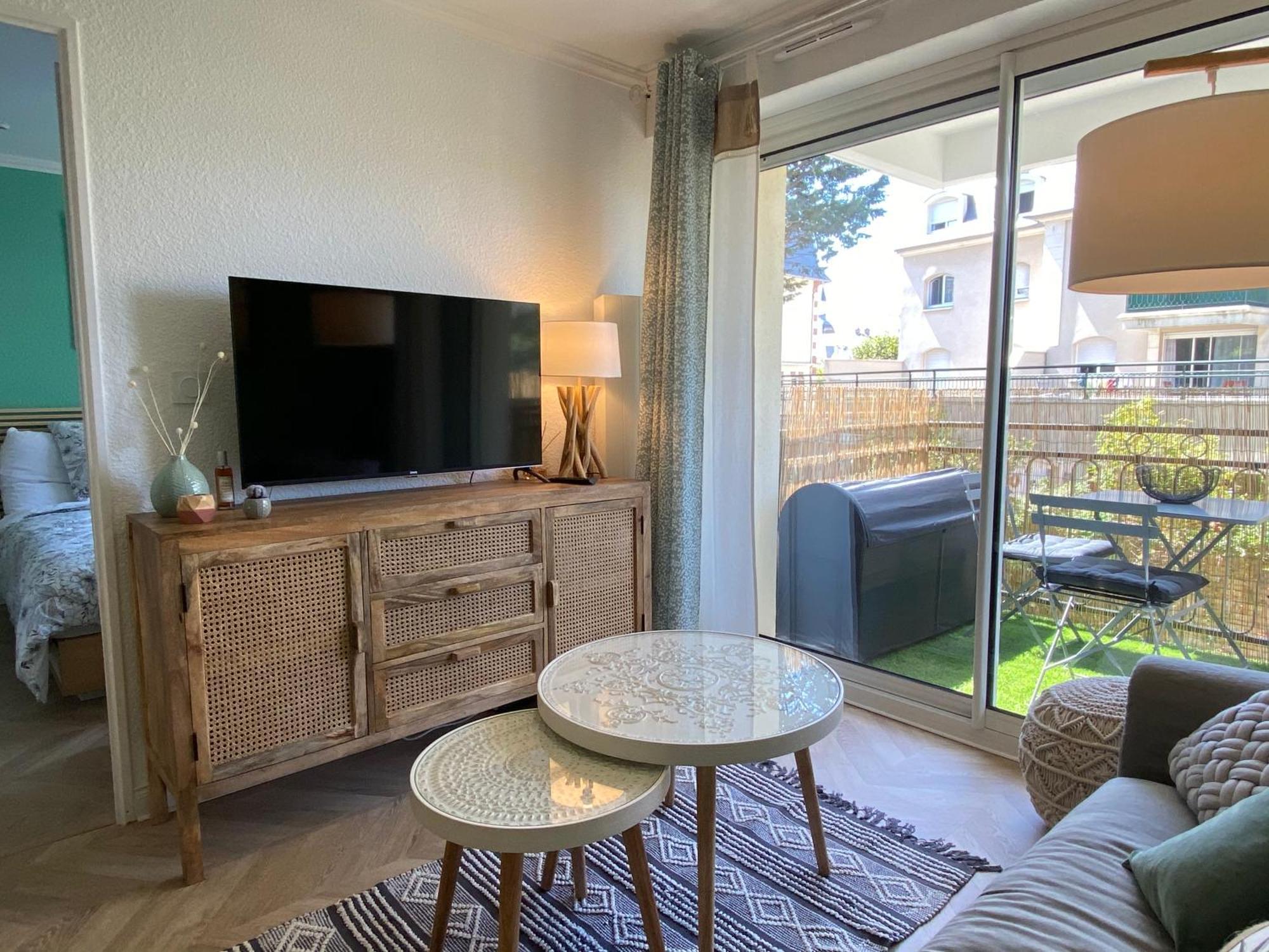 Chaleureux Deux Piece Coeur De Avec Parking Prive * Cabourg