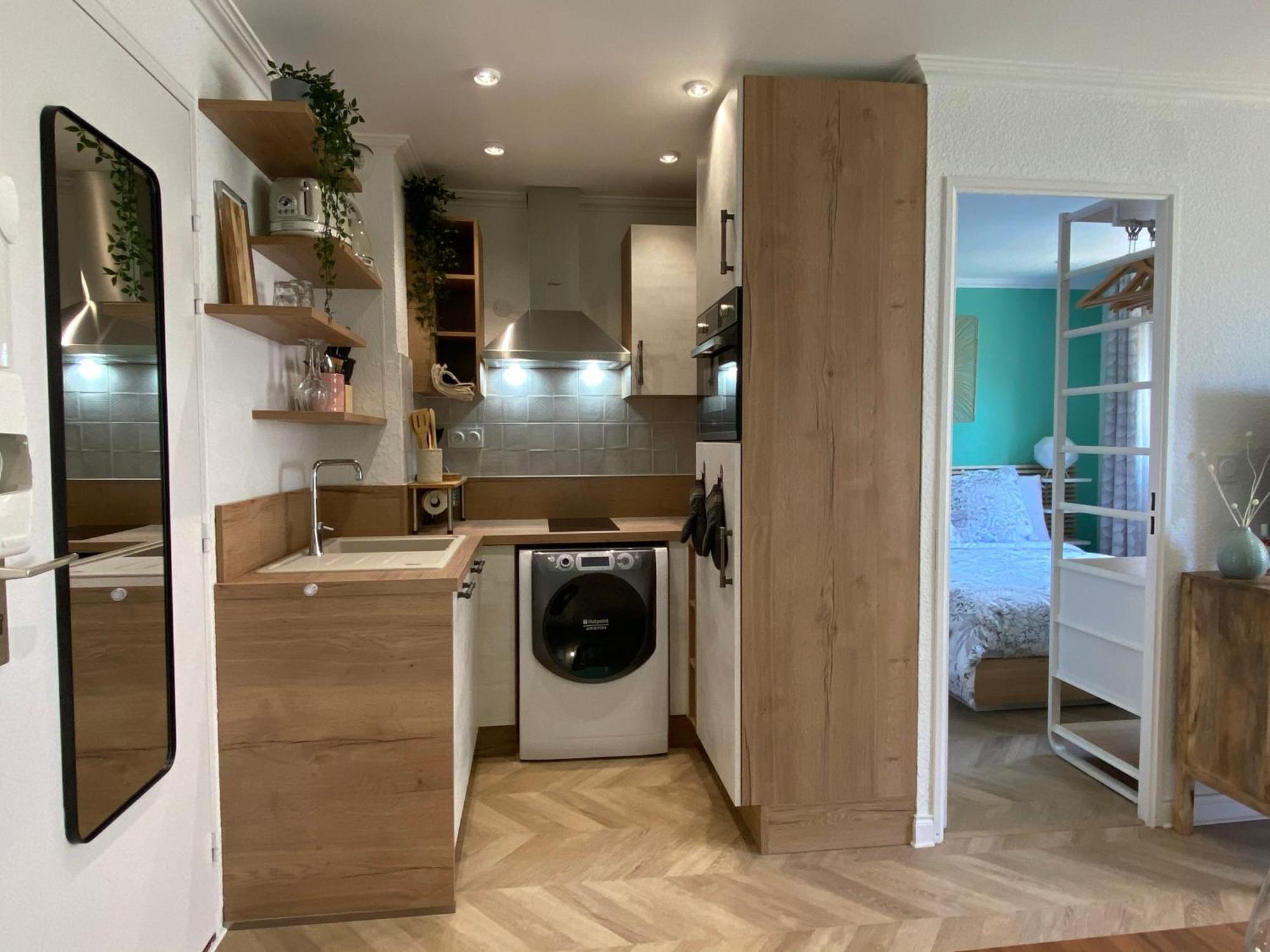 Apartment Chaleureux Deux Piece Coeur De Avec Parking Prive Cabourg